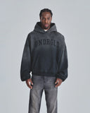 UNDERGOLD - Varsity UNDRGLD Boxy Fit Hoodie - Faded Black