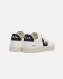 Tenis Veja Campo Leather Extra White unisex, vista trasera