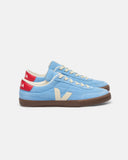 Tenis Veja Panenka Suede Aqua Pierre Bark unisex, vista lateral