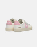 Tenis Veja Recife Logo Leather White Guimauve mujer, vista trasera