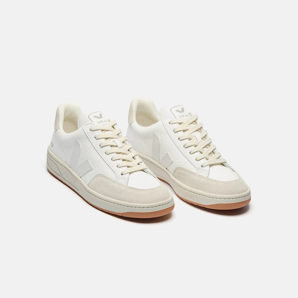 VEJA V-12 B-MESH WHITE NATURAL