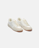 Tenis Veja V-12 B-Mesh White Natural mujer, par, vista frontal en ángulo
