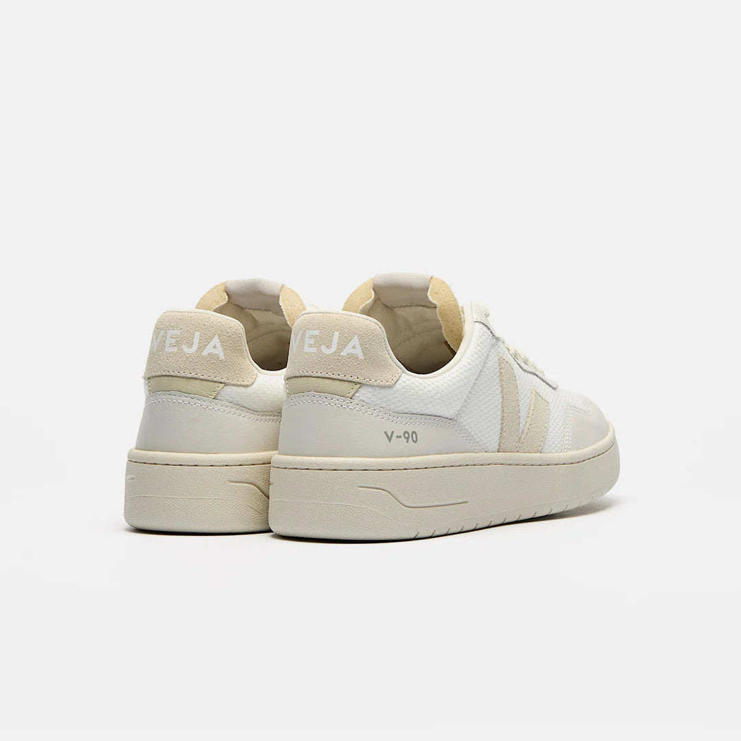 VEJA V-90 B-MESH WHITE PIERRE