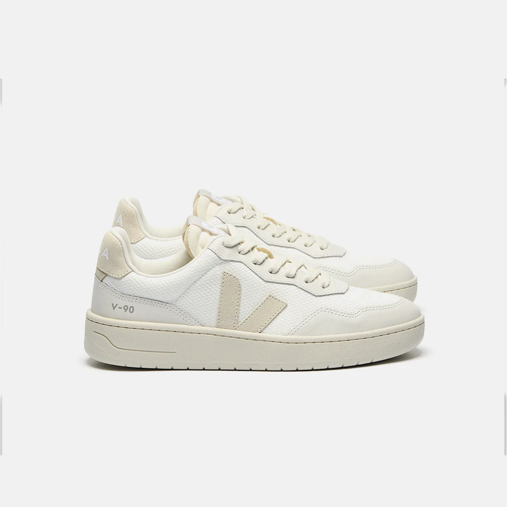 VEJA V-90 B-MESH WHITE PIERRE