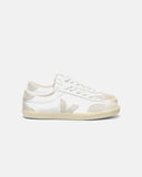 Tenis Veja Volley Leather White Natural mujer, vista lateral