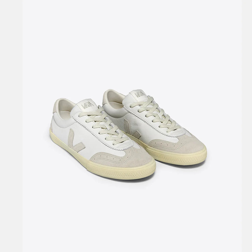 VEJA VOLLEY LEATHER WHITE NATURAL