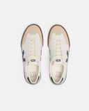 Tenis Veja Volley Leather White Nautico Bark hombre, par, vista superior