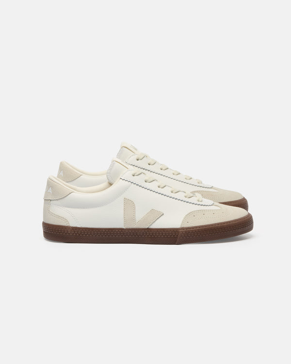 VEJA - Volley O.T. Leather - White Natural Bark