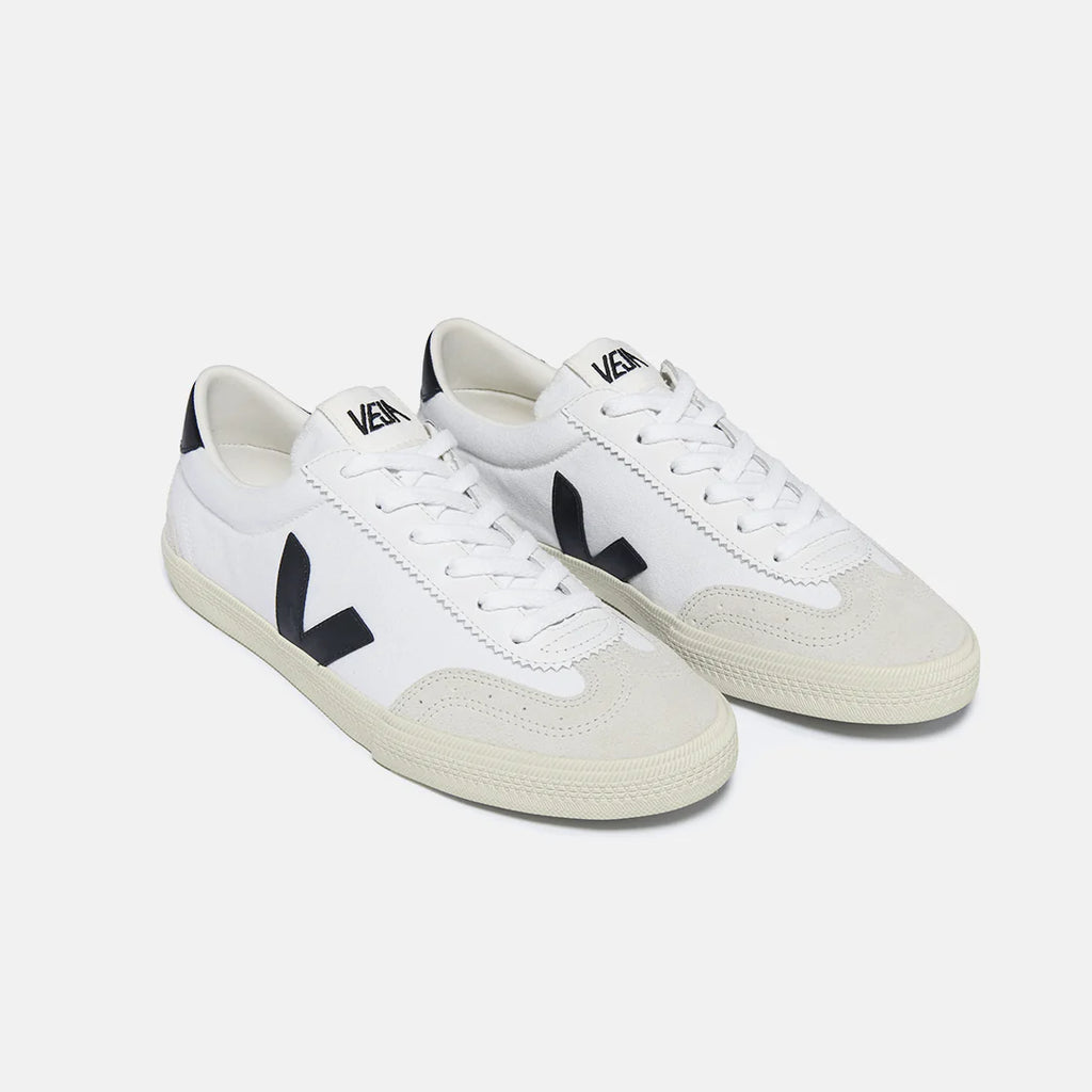 VEJA VOLLEY CANVAS WHITE BLACK